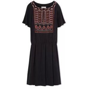 Tory Burch Silk Embroidered Dress